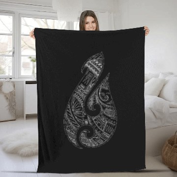 Discover Tattoo. Tribal Traditional Matua. Aotearoa Designs Fleece Blankets