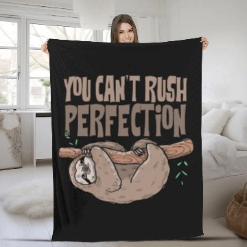 Discover Cute Lazy Sloth | Sloth Memes | Cute Little Sloth Fleece Blankets