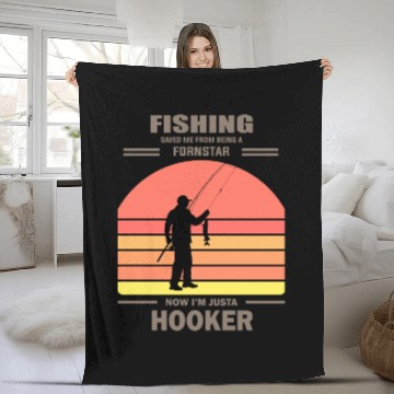 Discover Weekend hooker Fleece Blankets