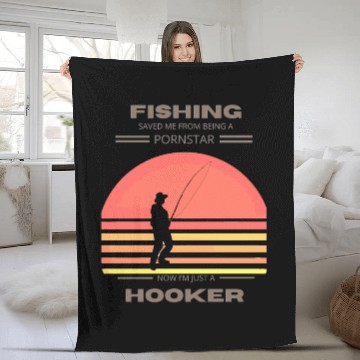 Discover Weekend hooker Fleece Blankets