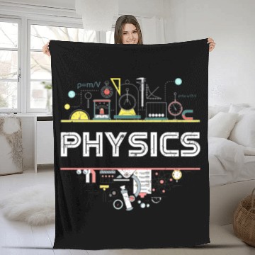 Discover Quantum Physics Physics Fleece Blankets