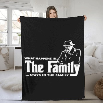 Discover mob family Fleece Blankets