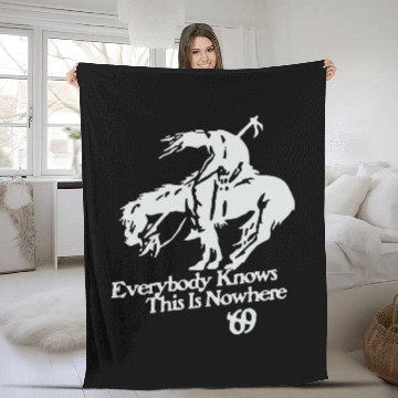 Discover Neil Young And Crazy Horse Rock End Of The Trail H Fleece Blankets