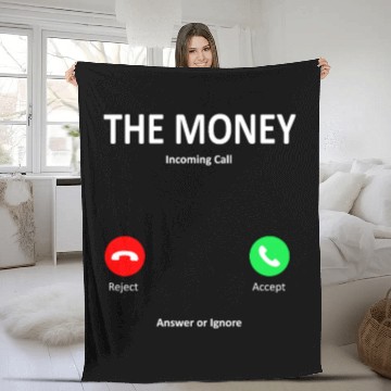 Discover Money Calling Fleece Blankets