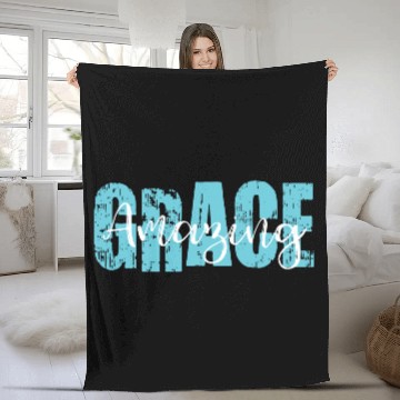 Discover Amazing grace Fleece Blankets