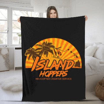 Discover Magnum PI Island Hoppers Fleece Blankets