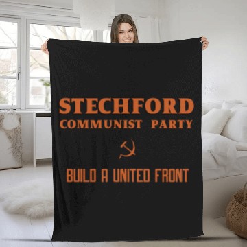 Discover Stechford Communist Party Fleece Blankets
