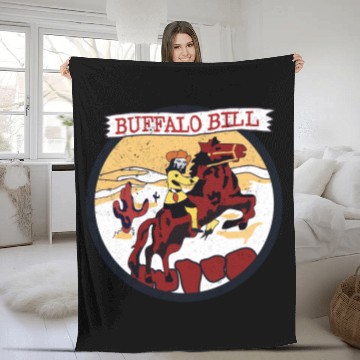 Discover Buffalo Bill - Hot Priest Version Fleece Blankets