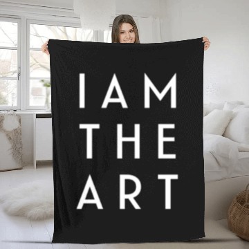 Discover Artist Art Class Art Teacher Gift Fleece Blankets