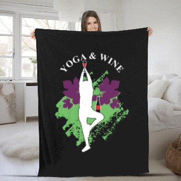 Discover Yogis Spiritual Meditation Meditate Exercise Fleece Blankets