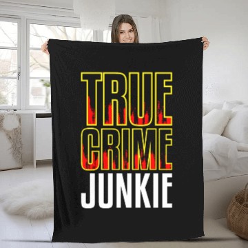Discover True Crime Junkie Podcast Fan Serial Killer Murder Fleece Blankets