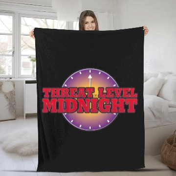 Discover Threat Level Midnight Fleece Blankets