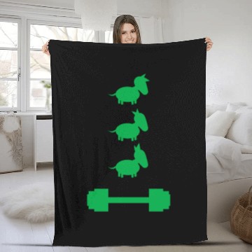 Discover Three horsepower horsepower scooter, scooter and m Fleece Blankets