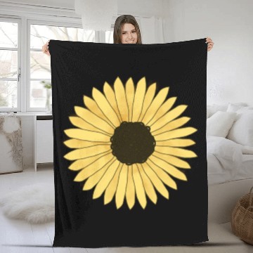 Discover Sunflower =) Fleece Blankets
