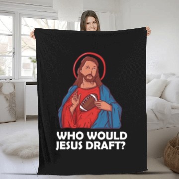 Discover Heavenly Fantasy Football Fun Fleece Blankets