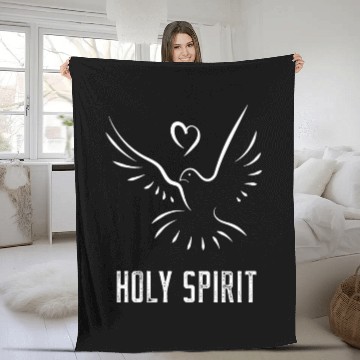 Discover Holy Spirit Holy Spirit Holy Spirit Fleece Blankets