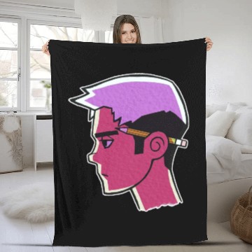 Discover Fuck Off Fleece Blankets