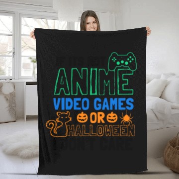 Discover Halloween Fleece Blankets