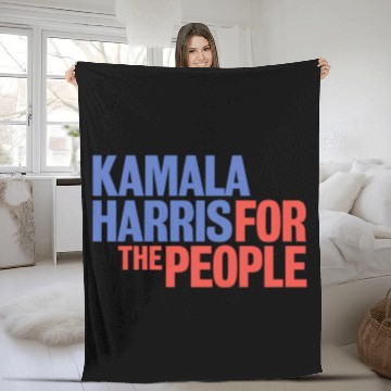 Discover Kamala Harris 2020 Kamala Harris For The People Fleece Blankets