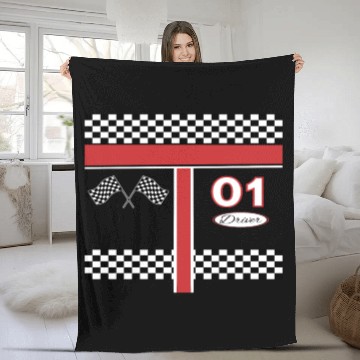 Discover Race Car Driver Costume Fleece Blankets For Halloween Gift T