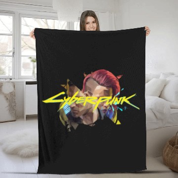 Discover cyberpunk 2077 Fleece Blankets