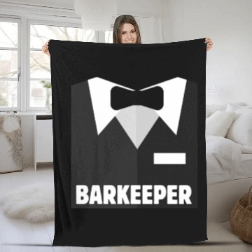 Discover Barkeeper Cocktail Drunk Oktoberfest Bar Beer Mixo Fleece Blankets