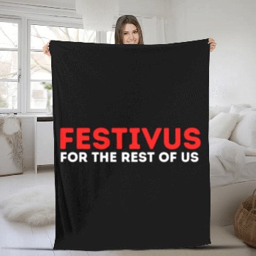 Discover Festivus For The Rest Of Us Fleece Blankets