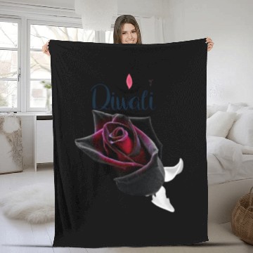 Discover Happy Diwali Fleece Blankets