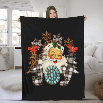 Discover Joy Christmas Fleece Blankets