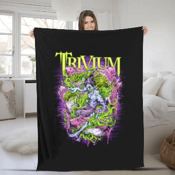 Discover Music Heavy Metal Band Music Fleece Blankets