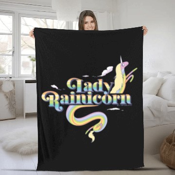 Discover Cn Adventure Time Lady Rainicorn Fleece Blankets