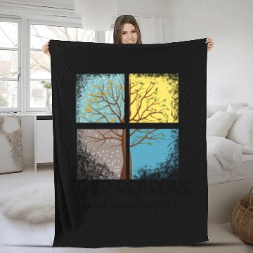 Discover Four Seasons Total Landscaping Fleece Blankets