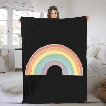Discover Rainbow Fleece Blankets