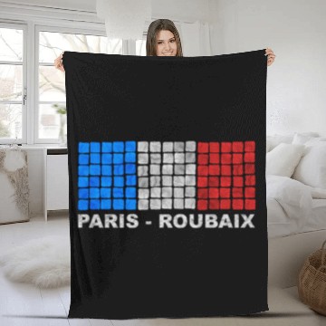 Discover Paris - Roubaix. The Hell of the North Essential T Fleece Blankets