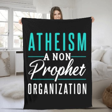 Discover Atheist Atheism Gift Fleece Blankets