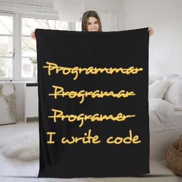 Discover IT Coder Hacker Programmer Nerd Computer Science Fleece Blankets