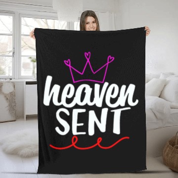 Discover Rest In Peace Heaven Sent Death Funeral Memorial Fleece Blankets
