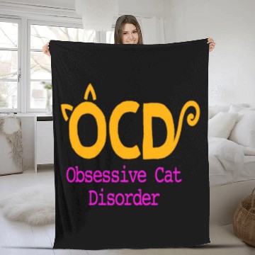 Discover Cat Mom Cat Cat Lover Cat Owner Fleece Blankets