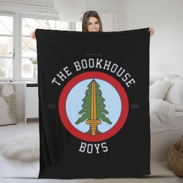 Discover Twin Peaks The Bookhouse Boys Est 1990 Logo Fleece Blankets
