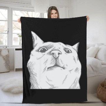Discover Cat Dad Cat Lover Catmom Cat Mom Cats Fleece Blankets