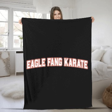 Discover Eagle Fang Karate Fleece Blankets