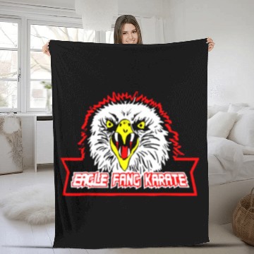 Discover Eagle-Fang-Karate Fleece Blankets