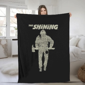 Discover The Shining Dull Boy Zip Gift Fleece Blankets