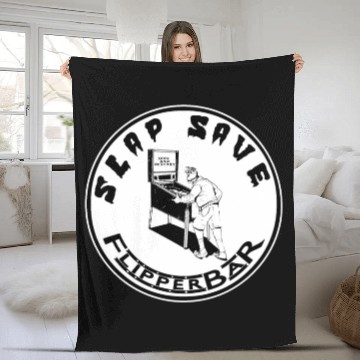 Discover Slap Save Flipper Bar Seek And Destroy Design Fleece Blankets