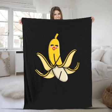 Discover Marilyn, Monroe sexy banana blowing skirt up pun Fleece Blankets