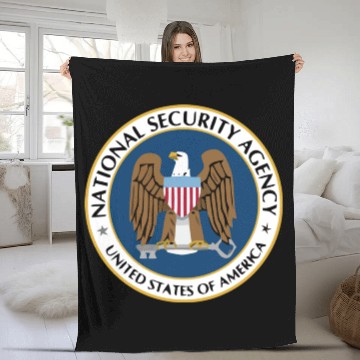 Discover National Security Agency Nsa Military Intelligence Fleece Blankets