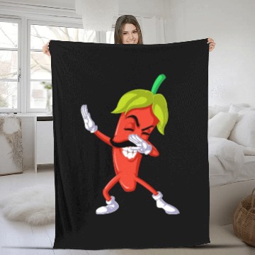 Discover pepper Fleece Blankets