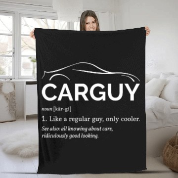 Discover Car Guy Definition I - Cool Car Fleece Blankets