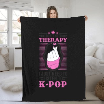 Discover Korean Pop K-POP Music South Korea Fleece Blankets