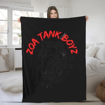 Discover Lone wolf Fleece Blankets